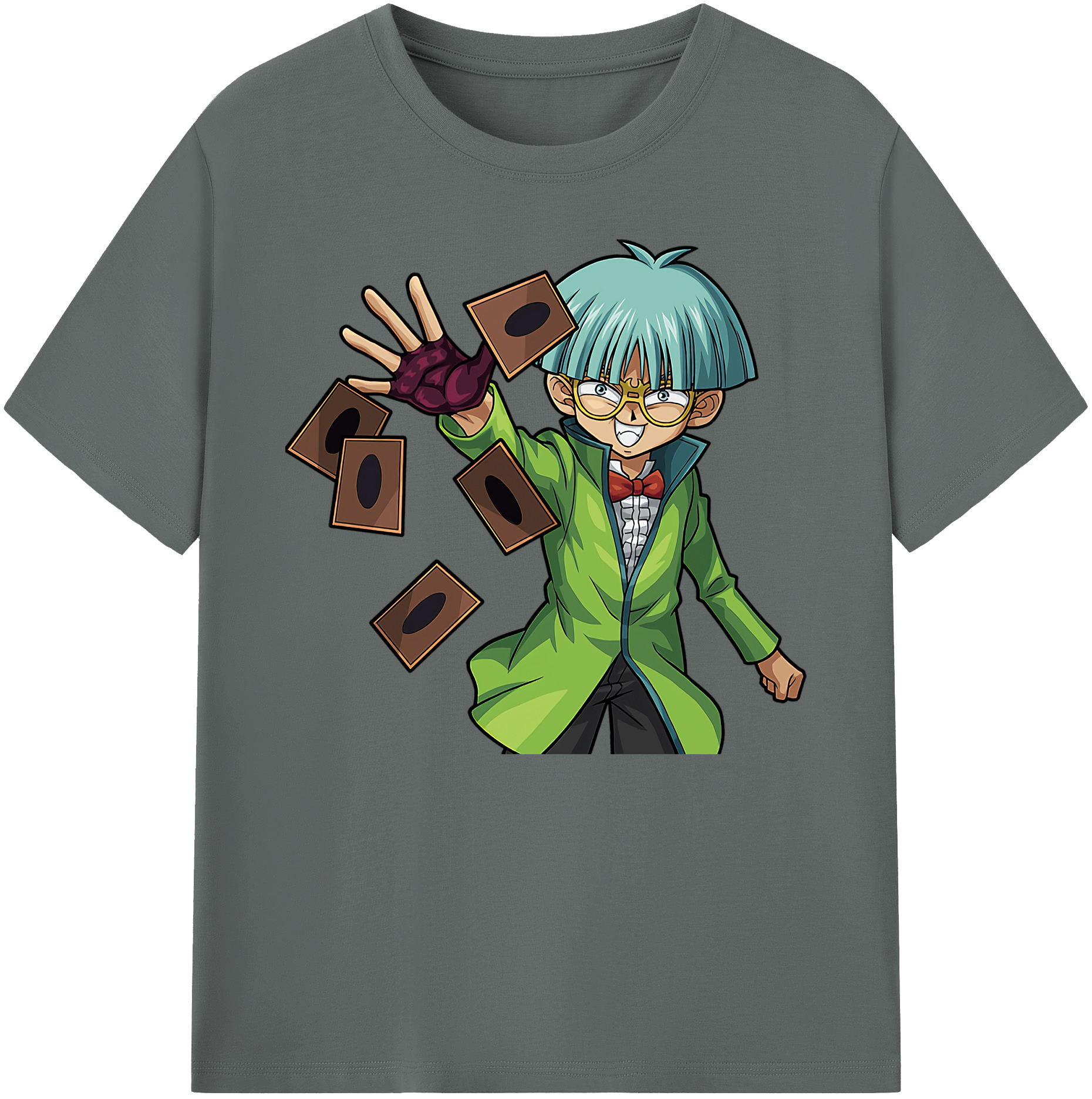 （画像用） 遊☆戯☆王 Yu-Gi-Oh! 綿100％ メンズ半袖Tシャツ｜肌触りやわらか＆通気性